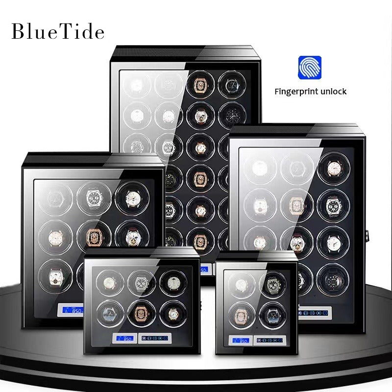 BlueTide Luxury Watch Winder 6/9/12 slots with touch contral