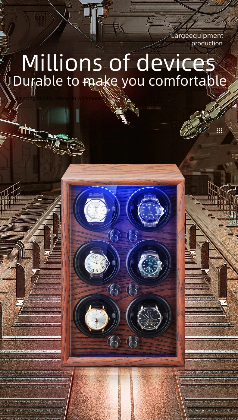 BlueTide watch winder box Watch care with led light